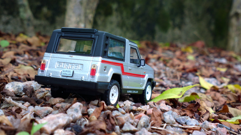 A Gurgel Carajás on its natural habitat: Rough terrains